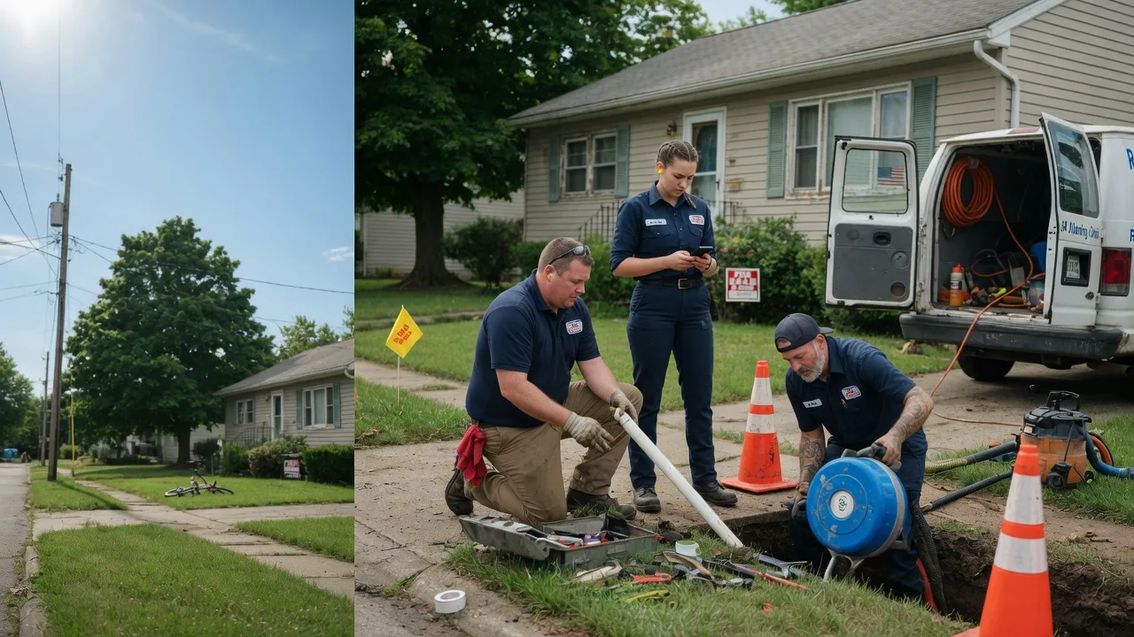 Sewer Line Repair in Clarendon Hills, IL near me